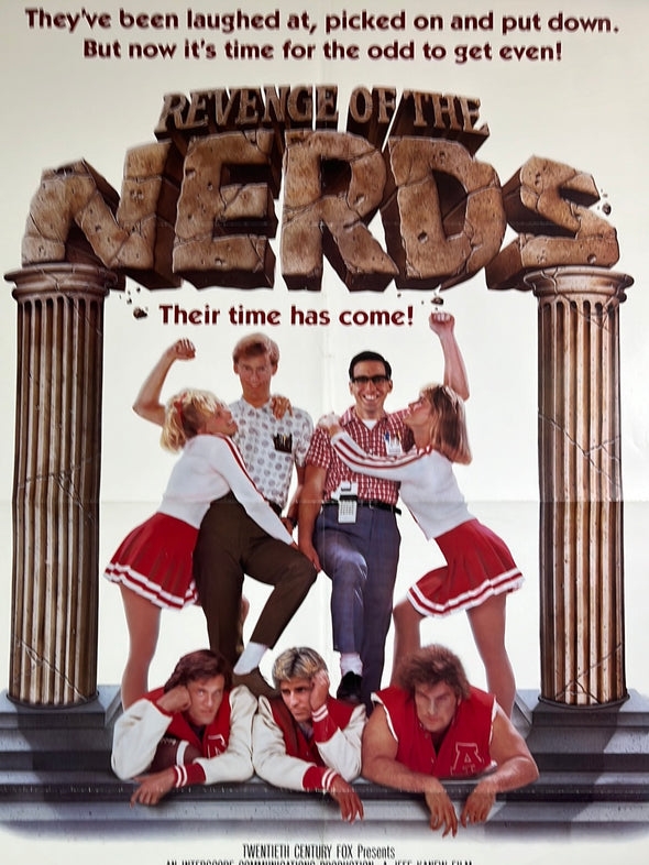 Revenge of the Nerds  - 1984 movie poster original vintage