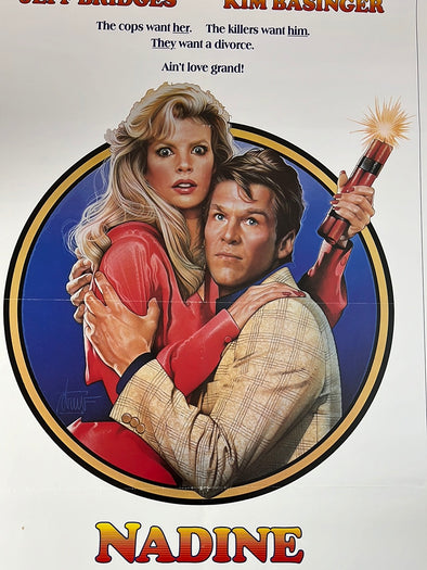 Nadine - 1987 movie poster original