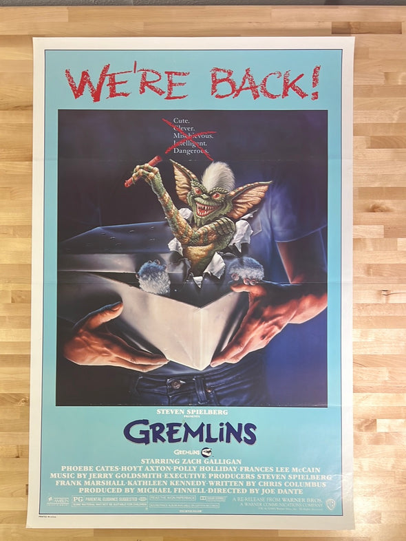 Gremlins - 1984 movie poster original vintage