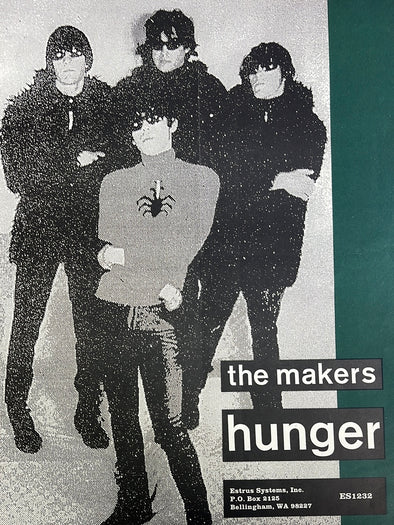 The Makers, Hunger - promo poster Estrus Records