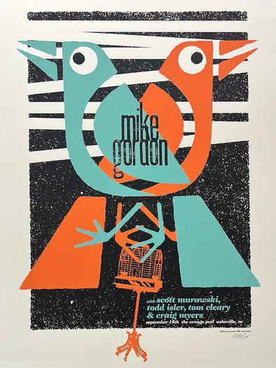 Mike Gordon - The Silent P poster Ashville, NC The Orange Peel