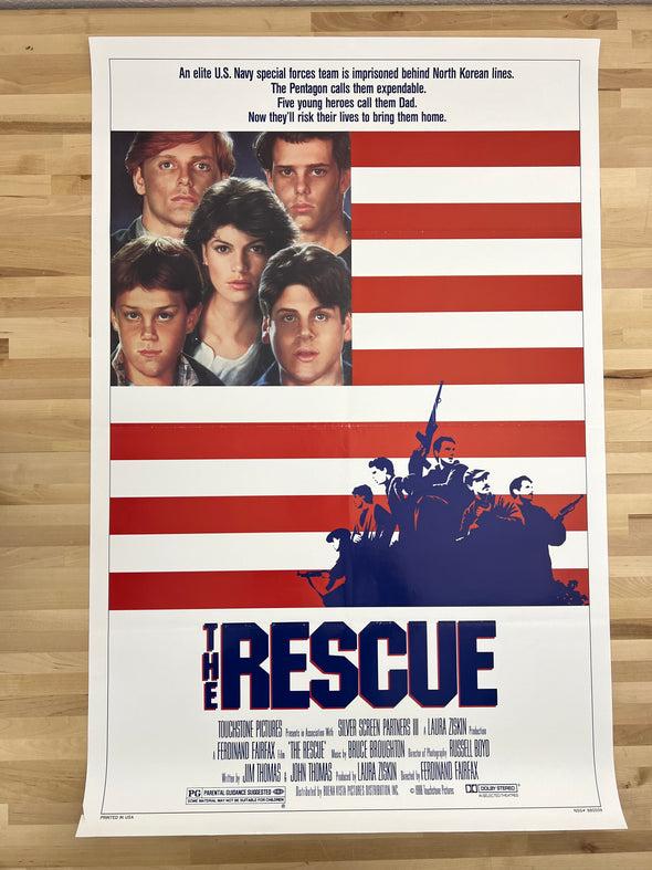 The Rescue - 1988 one sheet movie poster original 27x41