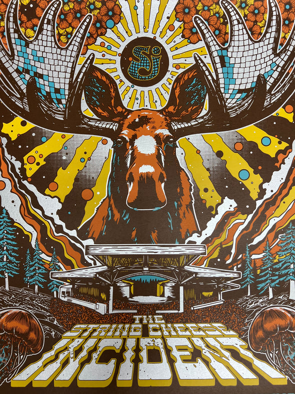 The String Cheese Incident - 2025 Niko Sayag poster Vail, CO