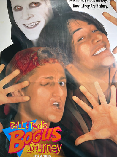 Bill & Ted's Bogus Journey - 1991 movie poster original