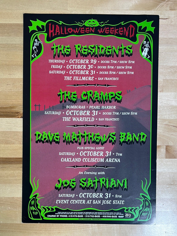 BGP The Residents - promo poster Halloween