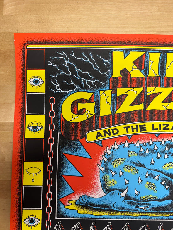 King Gizzard @ The Lizzard Wizzard - 2024 Amy Jean poster St. Louis, MO