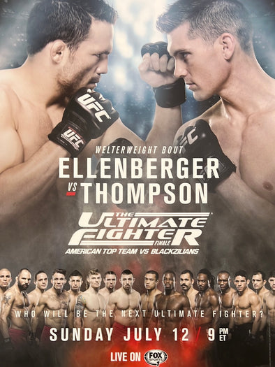 UFC Fight Night 712 - 2015 Poster Ellenberger vs Thompson