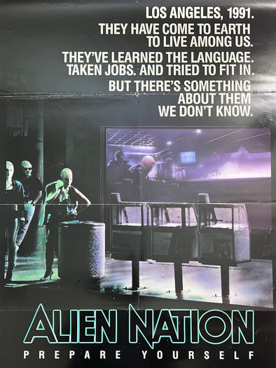 Alien Nation - 1988 movie poster original