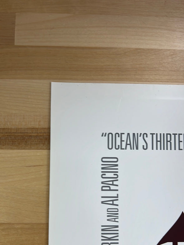 Ocean's Thirteen - 2007 movie poster original