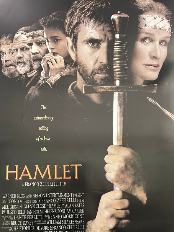 Hamlet - 1990 movie poster original