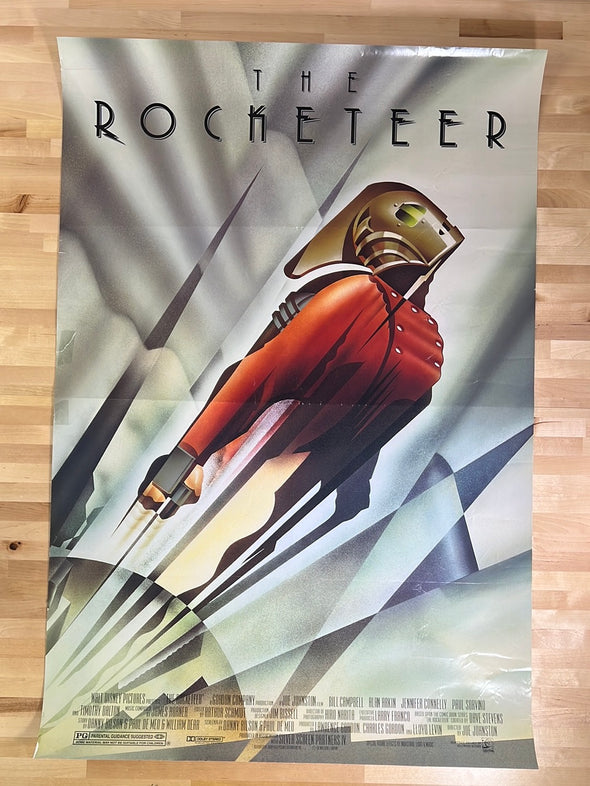 The Rocketeer - 1991 movie poster original vintage 27x40