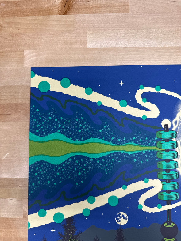Phish - 2021 Status Serigraph poster Dick's Commerce City, CO