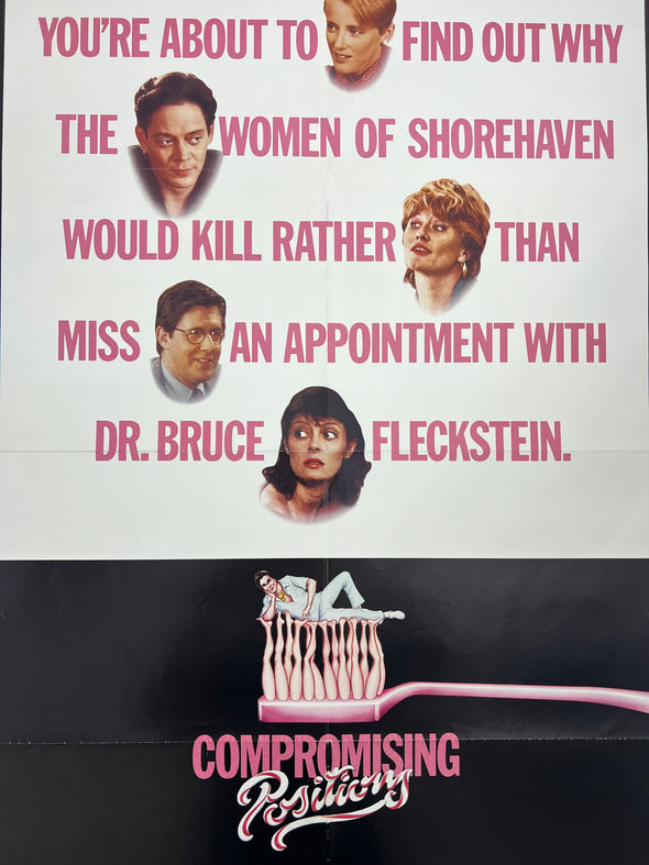 Compromising Positions - 1985 one sheet movie poster original 27x41