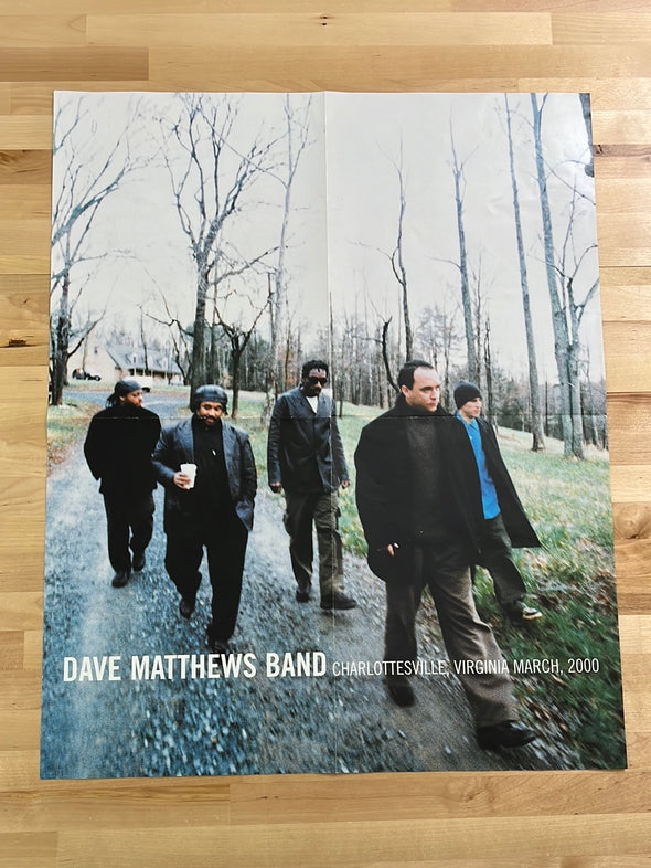 Dave Matthews Band - 2000 Fan Club Warehouse poster