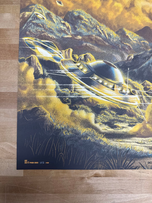 Phish - 2023 Bailey Race poster Dick's Commerce City, CO