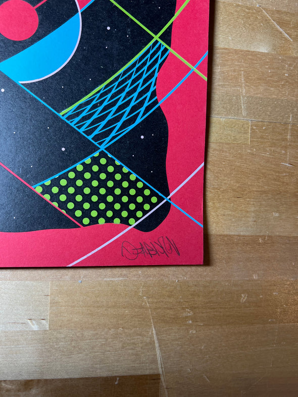 Bassnectar - 2017 Derek Sabiston poster Colorado Freestyle Sessions