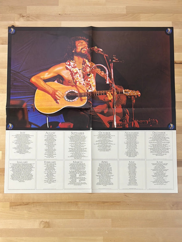 Cat Stevens - 1974 Greatest Hits Album Insert Poster Calendar