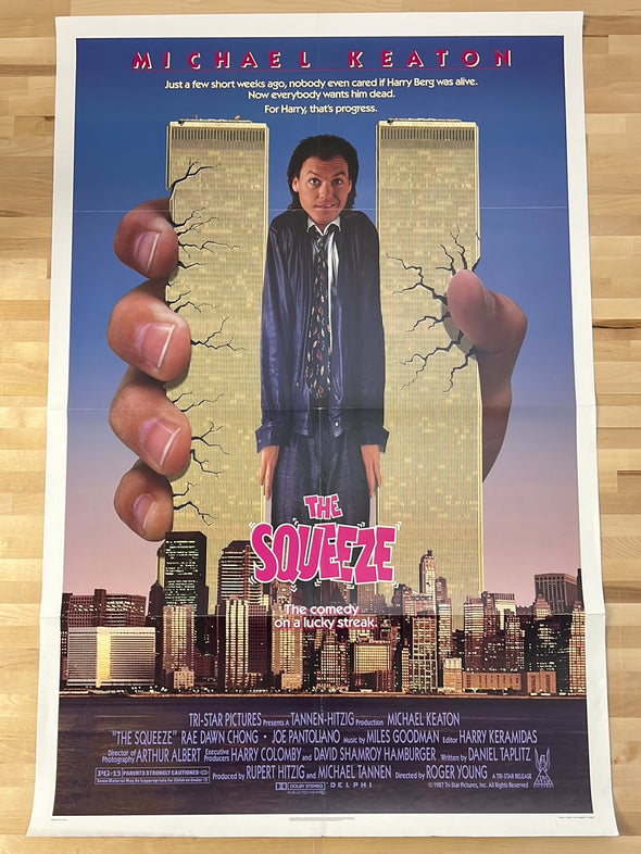 The Squeeze - 1987 movie poster original