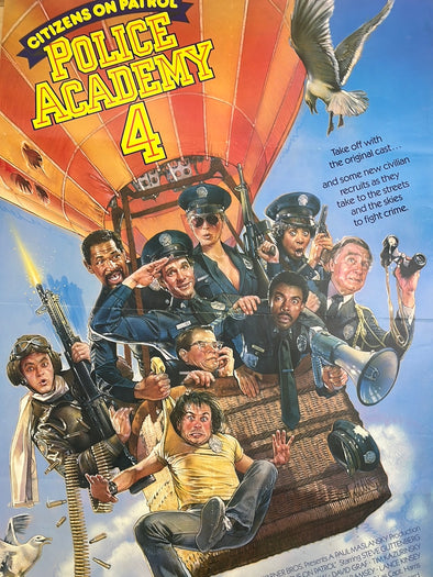 Police Academy 4 - 1987 movie poster original