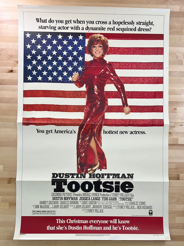 Tootsie - 1982 movie poster original vintage