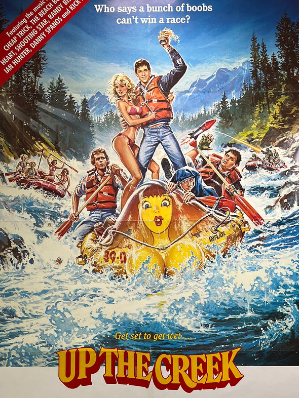 Up The Creek - 1984 movie poster original