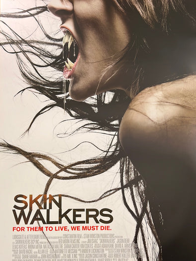 Skinwalkers - 2007 movie poster original