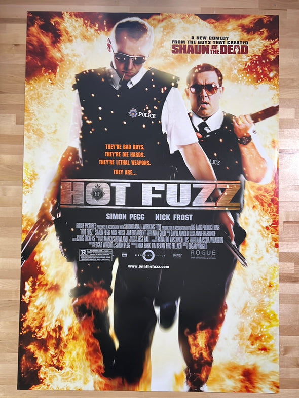 Hot Fuzz - 2007 movie poster original