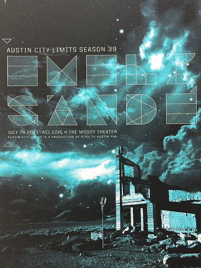 Emeli Sande - 2013 Kollective Fusion Poster Austin, TX The Moody Theatre
