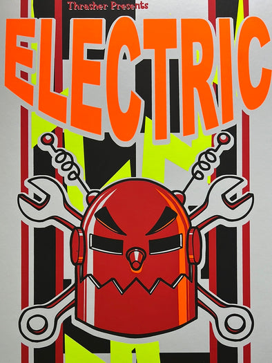 Electric Six - 2004 Wrecking Crew Studios poster Portland, OR