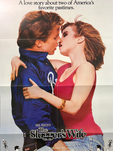 The Slugger's Wife - 1985 movie poster original vintage