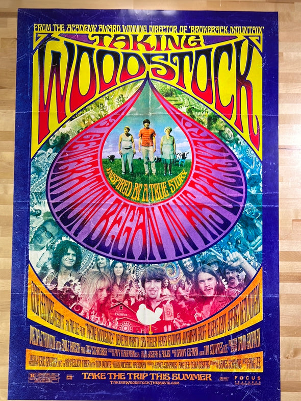 Taking Woodstock - 2009 movie poster original