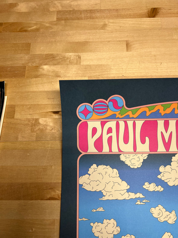 Paul McCartney - 2025 Andrew McGranahan tour poster – Sold Out Posters