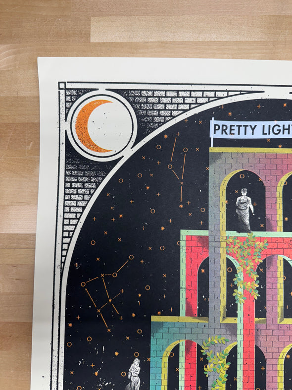 Pretty Lights - 2017 Eric Nyffeler poster New Braunfels, TX