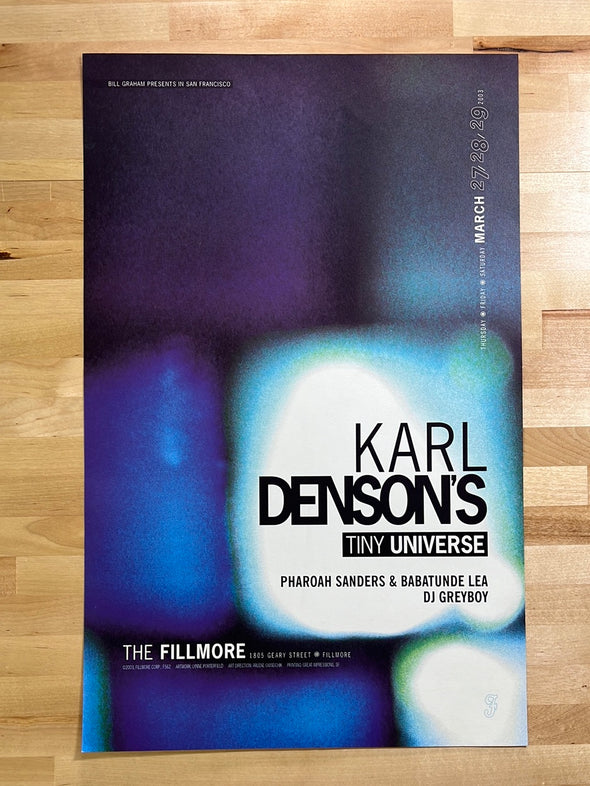 Karl Denson - 2003 Lynne Porterfield poster Denver, CO The Fillmore
