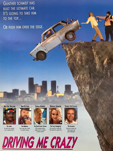 Driving Me Crazy - 1991 movie poster original