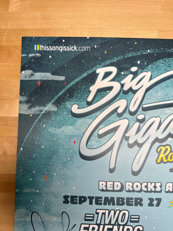 Big Gigantic Rowdytown VIII - 2019 poster Red Rocks Morrison, CO