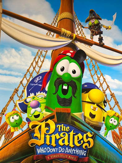 The Pirates Who Don't Do Anything: A Veggie Tale Movie - 1998 movie poster original
