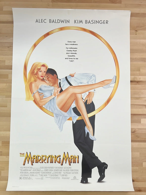 The Marrying Man - 1991 movie poster original