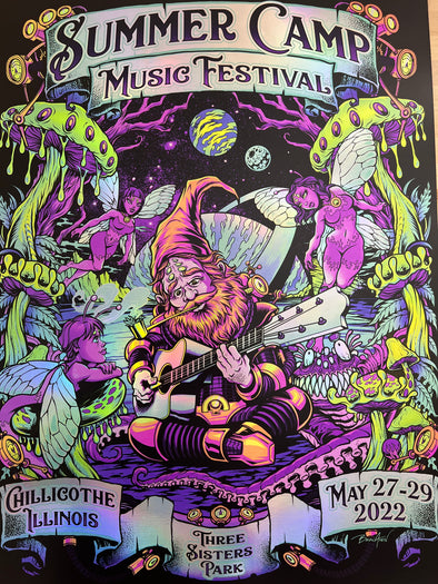 Summer Camp Music Festival - 2022 Brian Allen poster Chillicothe, IL Three Sisters Park