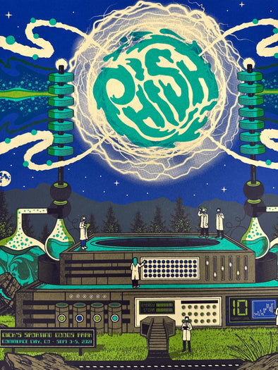 Phish - 2021 Status Serigraph poster Dick's Commerce City, CO