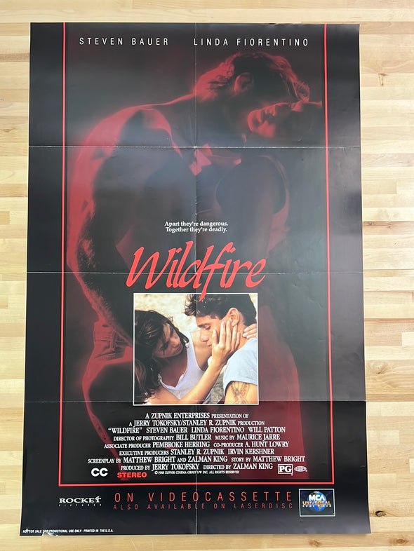 Wildfire - 1988 movie poster original