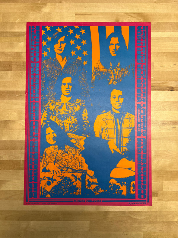 Big Brother and the Holding Company - 1967 Victor Moscoso poster