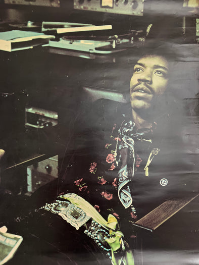 Jimi Hendrix - 1972 poster In The Studio Pomegranate