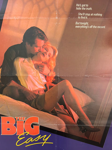 The Big Easy - 1987 movie poster original