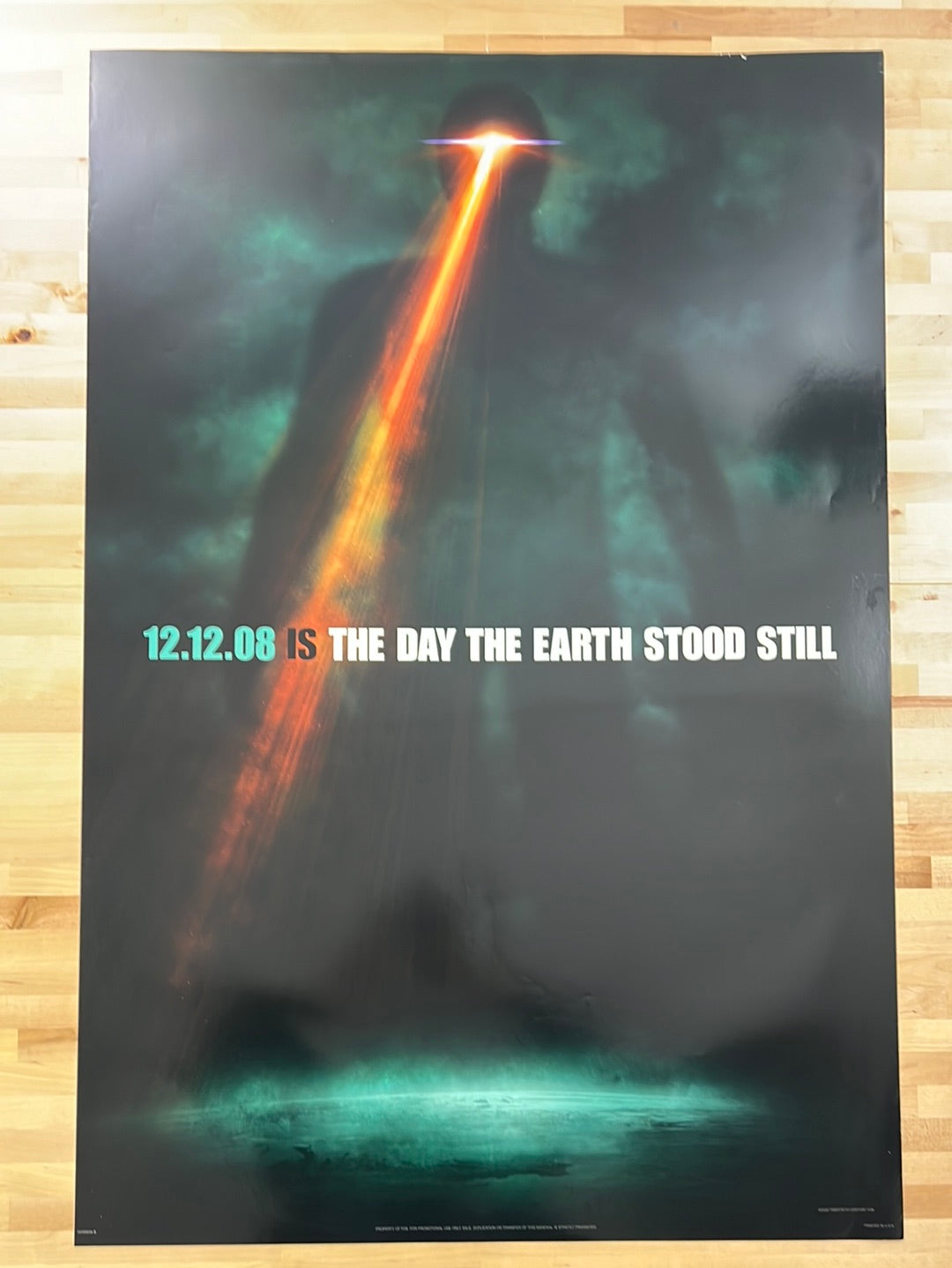 The Day The Earth Stood Still - 2008 movie poster original – Sold Out