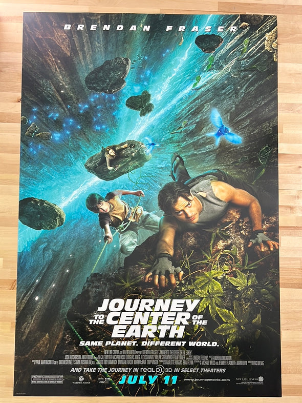 Journey To The Center Of The Earth - 2008 movie poster original