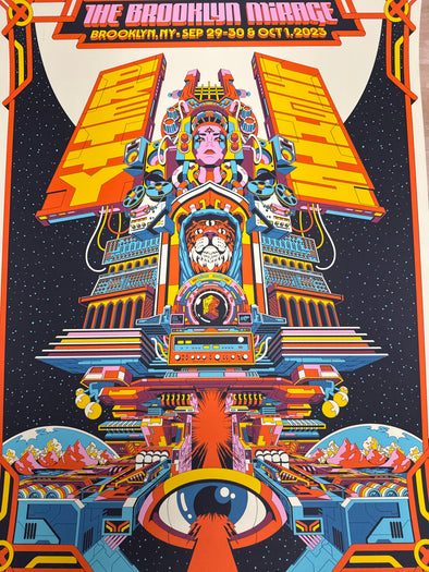 Pretty Lights - 2023 Dave Arcade poster Brooklyn, NY