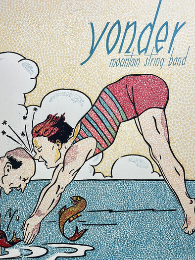 Yonder Mountain String Band - 2012 poster Zissou Tassef Elenkoff Burlington, VT