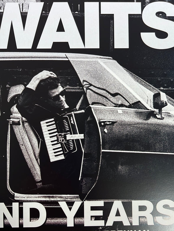 Tom Waits - promo poster The Island Years