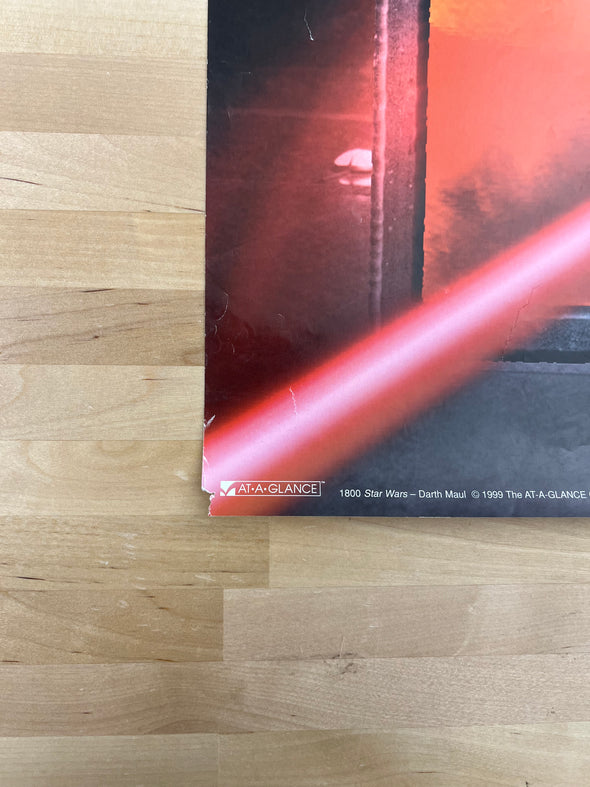 Darth Maul Sith - 1999 video promo movie poster original The Phantom Menace 24x36